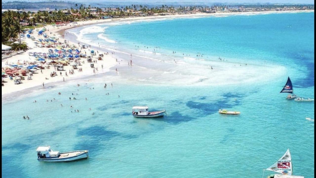 Flat Excelente Em Porto De Galinhas Palm Village Acqua Frente Para As Piscinas Eksteriør billede