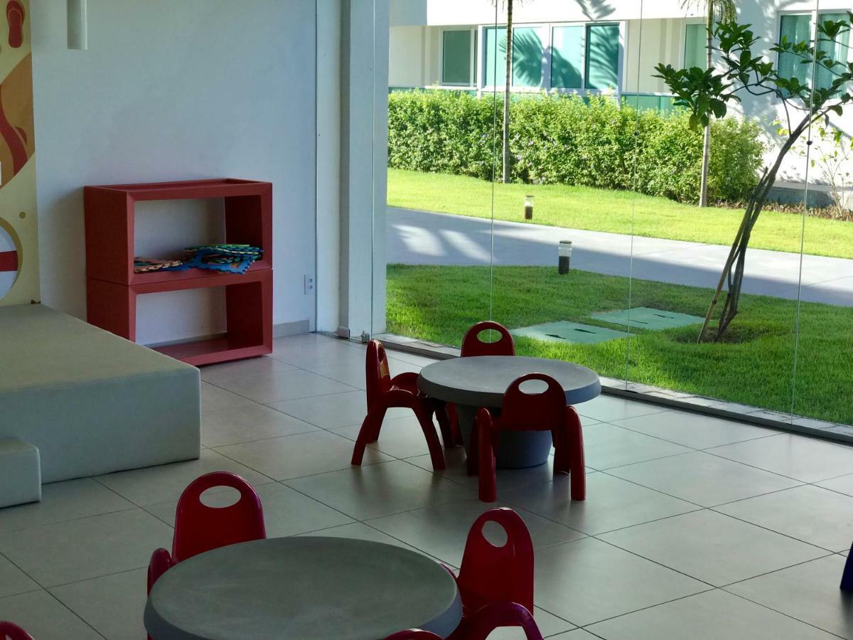 Flat Excelente Em Porto De Galinhas Palm Village Acqua Frente Para As Piscinas Eksteriør billede