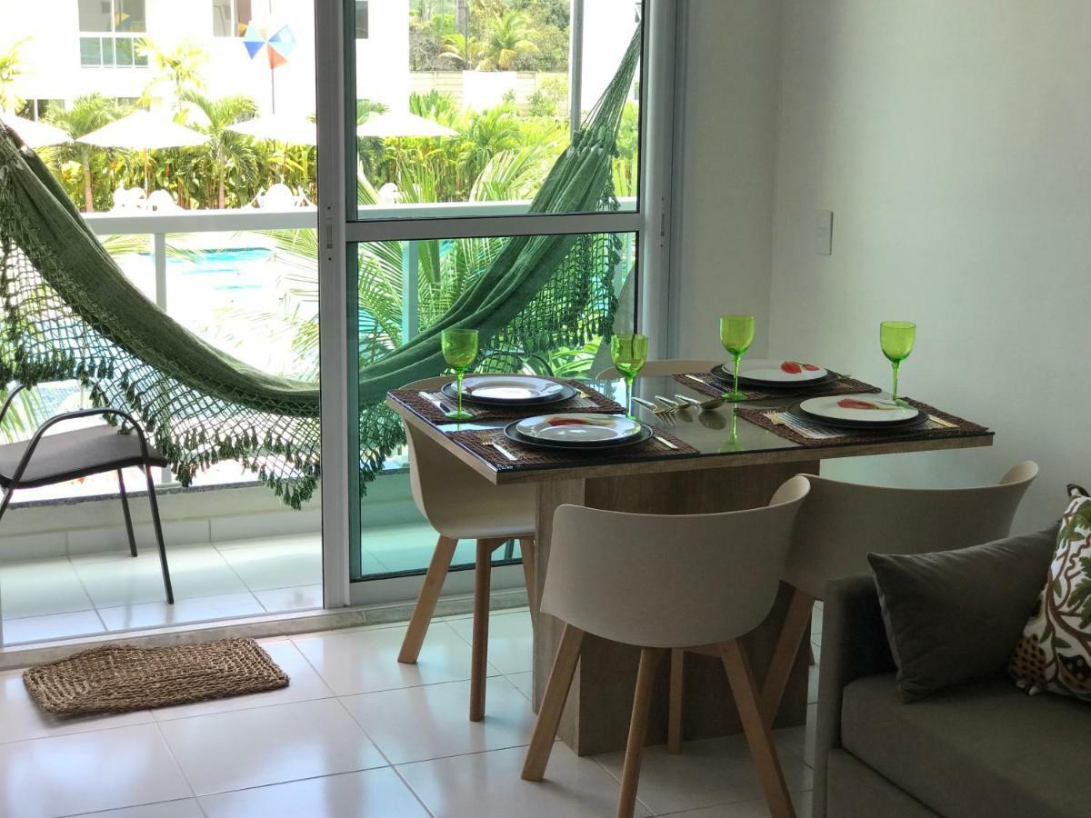 Flat Excelente Em Porto De Galinhas Palm Village Acqua Frente Para As Piscinas Eksteriør billede