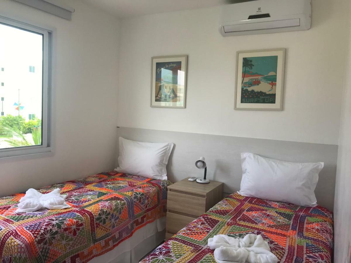 Flat Excelente Em Porto De Galinhas Palm Village Acqua Frente Para As Piscinas Eksteriør billede